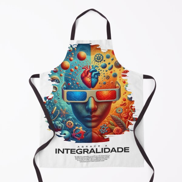 Item preview, Unity of Heart and Mind in 3D - Portuguese version  designed and sold by GestaltTees.