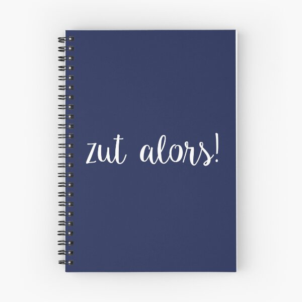 Item preview, zut alors! navy designed and sold by sharpstuff.