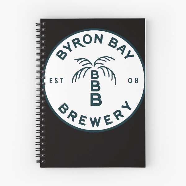 Item preview, Byron Bay Logo (White) Fitted T-Shirt designed and sold by ReneMartel3.
