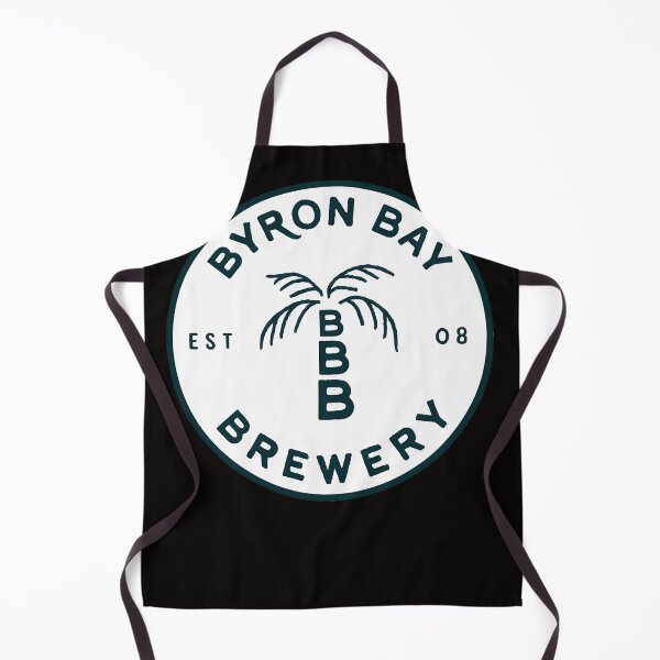 Item preview, Byron Bay Logo (White) Fitted T-Shirt designed and sold by ReneMartel3.
