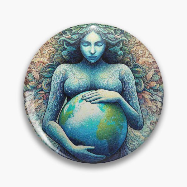Item preview, Earth Day Guardian Gaia Protector Of Earth  designed and sold by Illuministique.