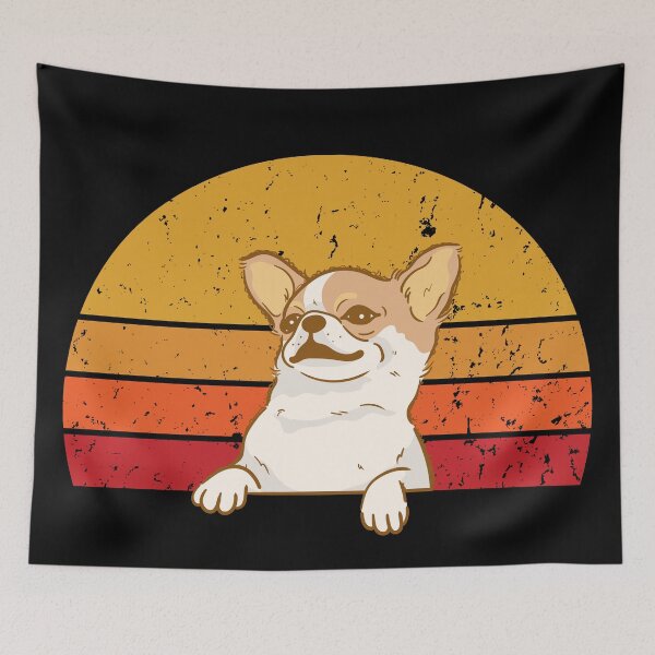 Item preview, Peeking Chihuahua Sunset designed and sold by AussieWonders.