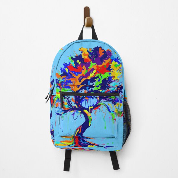 Item preview, DREAMS TREE IN A RAINBOW OF COLORS reproduction In Pollock style designed and sold by THE AMERICAN TEEVANGELIST.