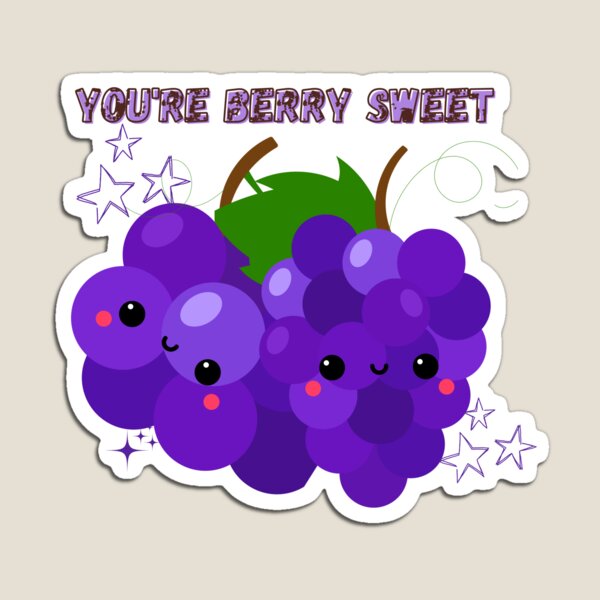 Aperçu de l'œuvre Tu es Berry Sweet ; Amoureux des baies créée et vendue par LuxeAnaArt.