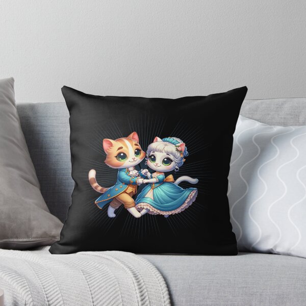 Item preview, Regency cat couple  designed and sold by minirexdesigns.