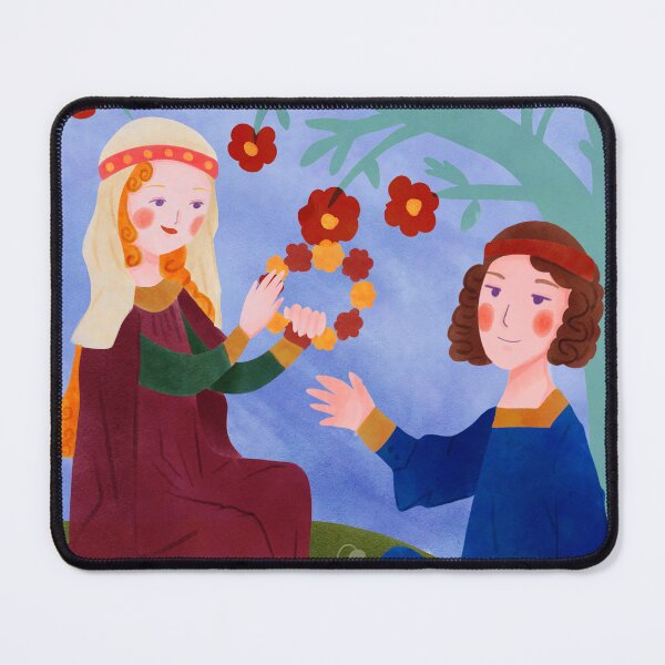 Item preview, Vintage Fantasy inspired Medieval Scene Illustration 5 designed and sold by MariOyama.