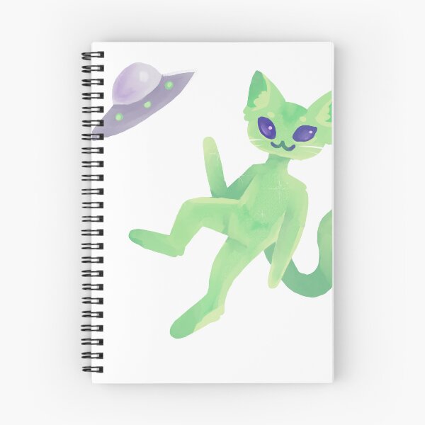 Item preview, alien cat- no background designed and sold by art-with-tree.