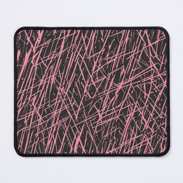 Item preview, Abstract Black and Pink Streaks Pattern designed and sold by calibrit.