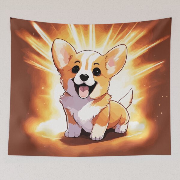 Item preview, Cute welsh corgi designed and sold by Grypis.