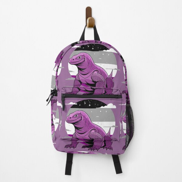 Item preview, Asexual Pride Komodo Dragon  designed and sold by Ghost on Toast.