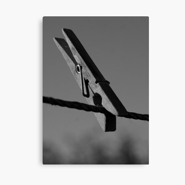 Walk the Line Canvas Print