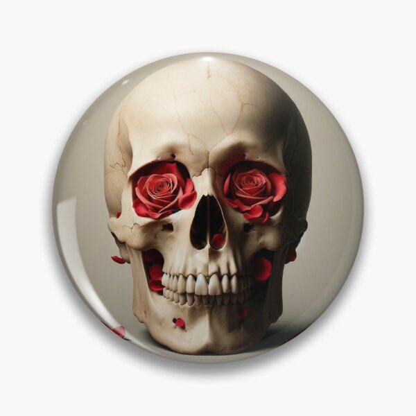Item preview, Rose Petal Skull designed and sold by ShadeShifters.