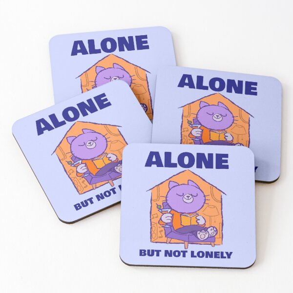 Item preview, Alone but not lonely designed and sold by Vinz-Mota.