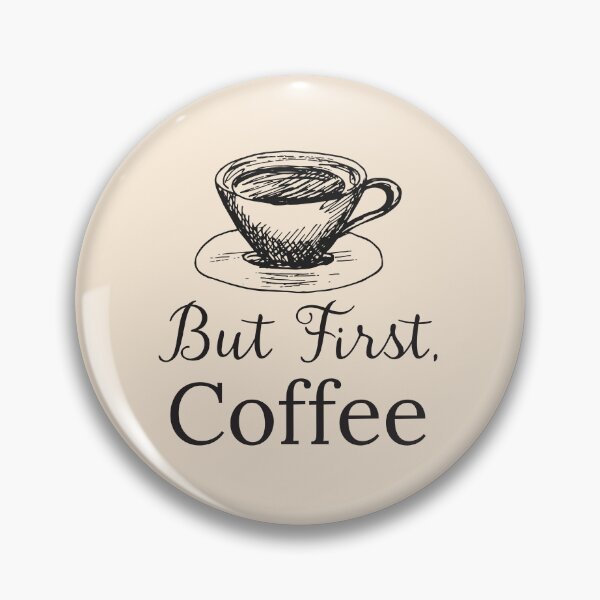 Item preview, Funny Coffee Quote Handdrawn illustration designed and sold by Nature Hues.