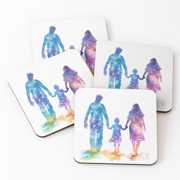 Item preview, Father, mother and daughter on a picnic designed and sold by mando24895.