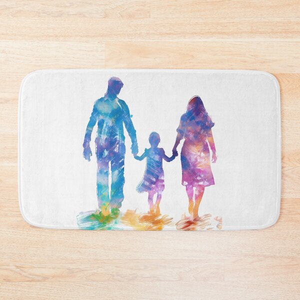 Item preview, Father, mother and daughter on a picnic designed and sold by mando24895.