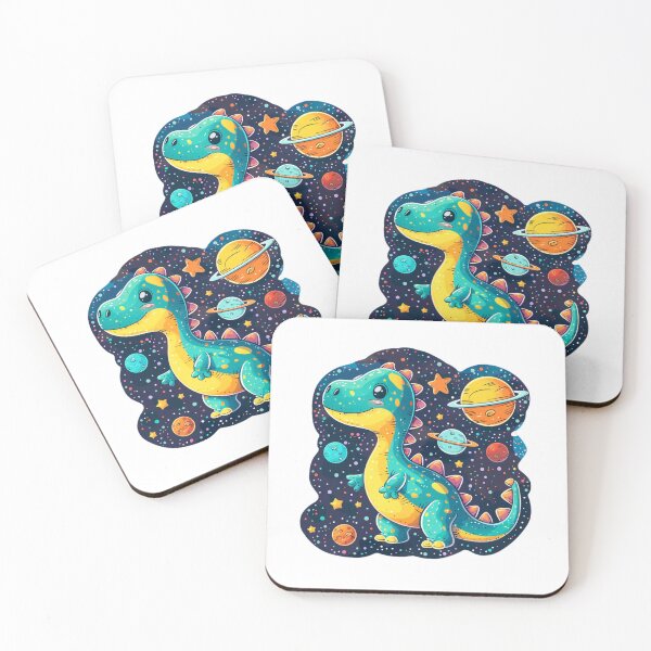 Item preview, The Cutest Dinosaur in Space he's an astronaut Dino! designed and sold by HandCraftedArt.