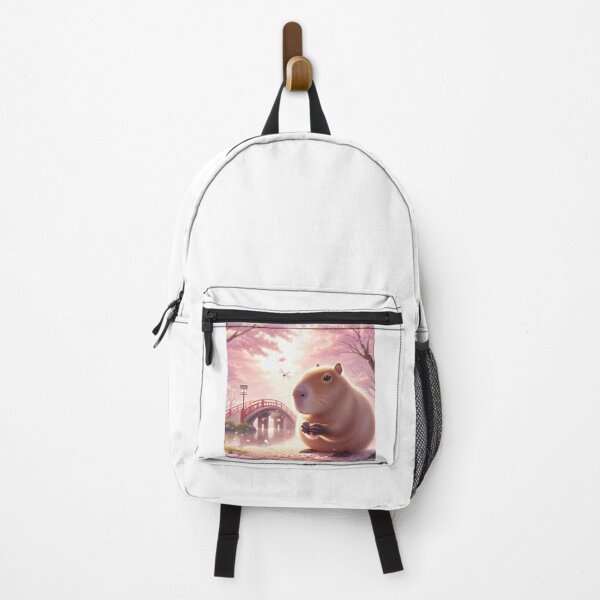 Item preview, Capybara and Cheery Blossom-Series1-2 designed and sold by Capybara Art Lover.