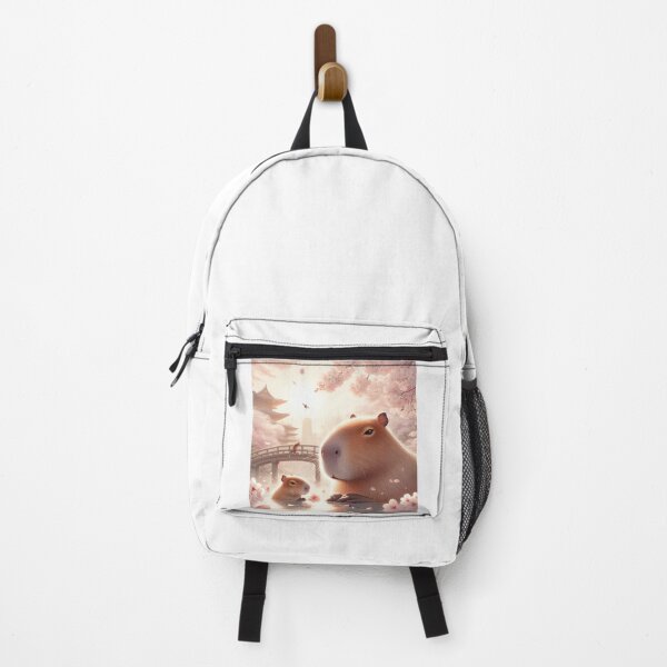 Item preview, Capybara and Cheery Blossom-Series1-3 designed and sold by Capybara Art Lover.