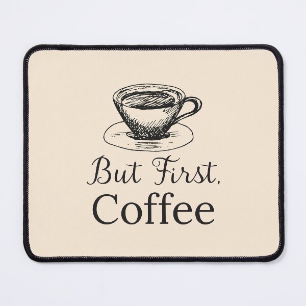 Item preview, Funny Coffee Quote Handdrawn illustration designed and sold by Nature Hues.