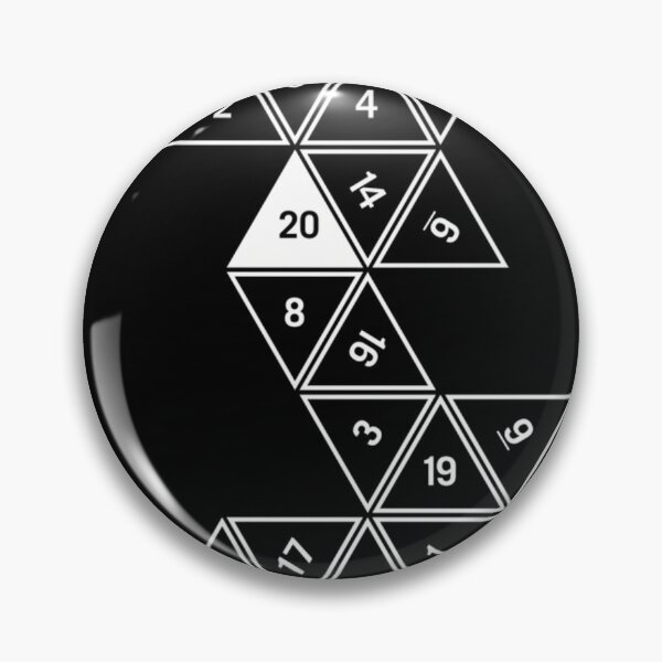 Item preview, Unrolled D20  designed and sold by MartinLarkin.