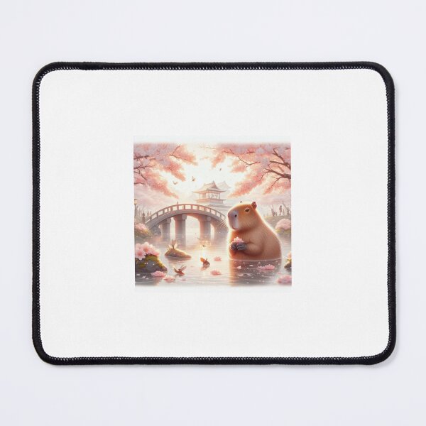 Item preview, Capybara and Cheery Blossom-Series1-10 designed and sold by Capybara Art Lover.