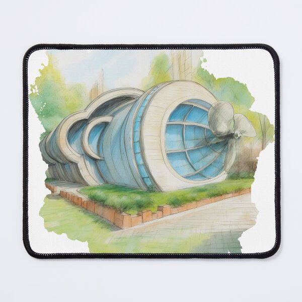 Item preview, Urban Architectural Sketch - Cityscape Line Drawing Art designed and sold by TurtleDojo.