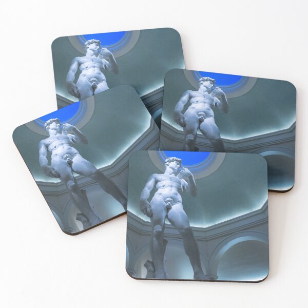 Item preview, Nude Perfection - Michelangelos David Under an Azure Oculus designed and sold by Georgia Mizuleva.