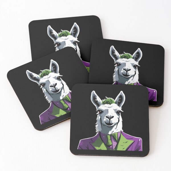 Item preview, Joker The Llama designed and sold by Midnight Veil Designs.
