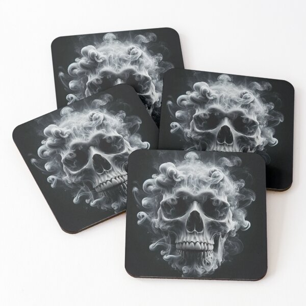 Item preview, Mysterious Smoke Skull designed and sold by ShadeShifters.