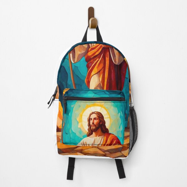 Item preview, Divine Journey: Jesus Christ Walking - Spiritual Pathway Art designed and sold by TurtleDojo.