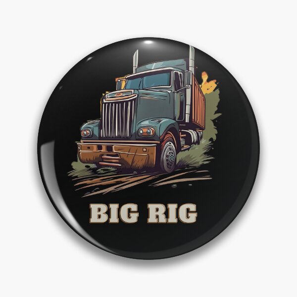 Item preview, Big Rig Trucking Art designed and sold by Obsidian Ink by Wilshire.