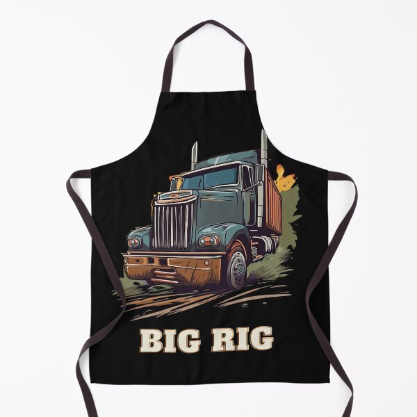 Item preview, Big Rig Trucking Art designed and sold by Obsidian Ink by Wilshire.