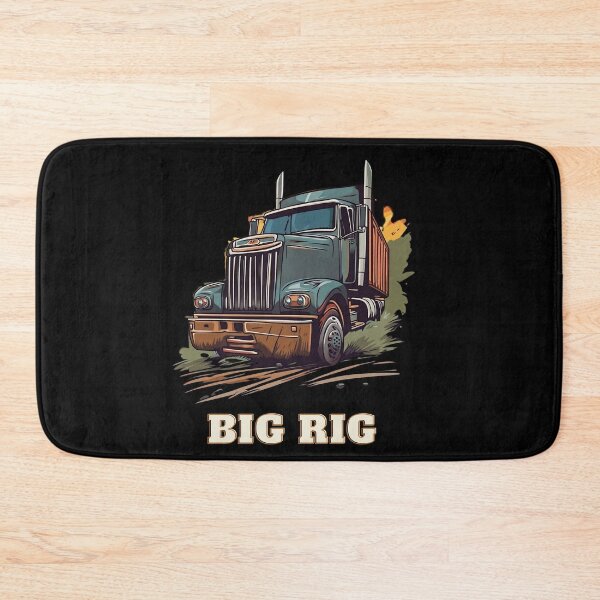 Item preview, Big Rig Trucking Art designed and sold by Obsidian Ink by Wilshire.