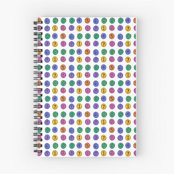 Item preview, number stickers in colorful circles designed and sold by Numbers-Art.