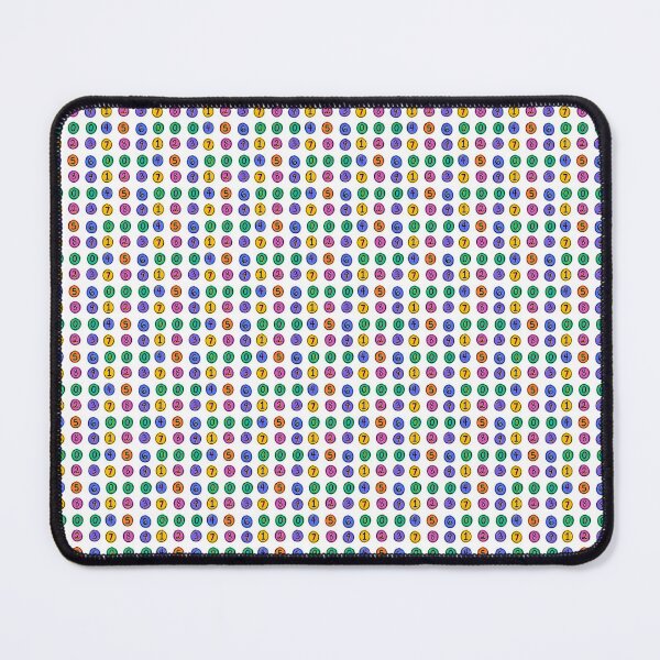 Item preview, number stickers in colorful circles designed and sold by Numbers-Art.