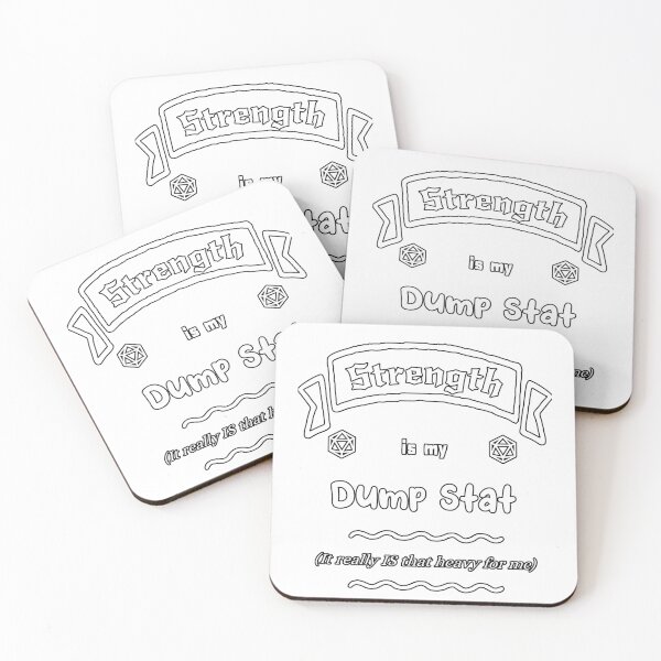 Item preview, Strength is my Dump Stat designed and sold by PhoenixResin.