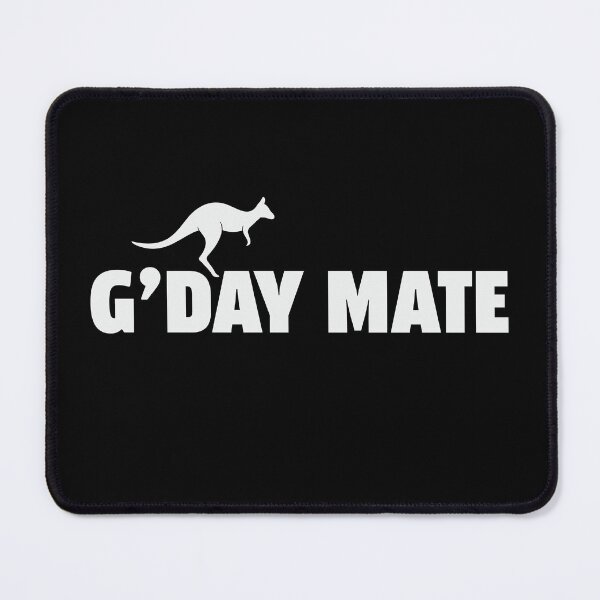 Item preview, Australia G'Day Mate Kangaroo design designed and sold by VIBEARTZDESIGN.