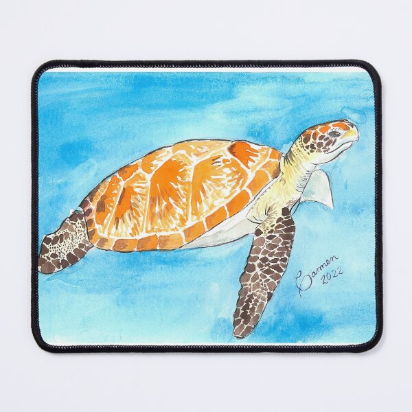 Item preview, sea hawksbill turtle designed and sold by Carmencita079.