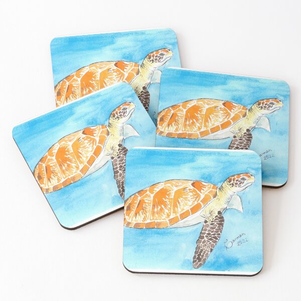 Item preview, sea hawksbill turtle designed and sold by Carmencita079.