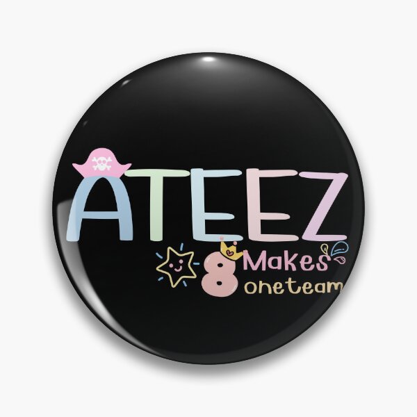 Item preview, Pastel Ateez KPOP designed and sold by jaofnn.