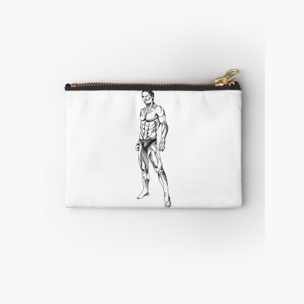 Item preview, "Muscular Figure in Side Stance" designed and sold by RhonDesign.