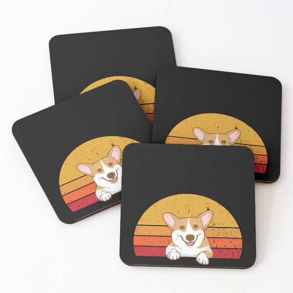 Item preview, Peeking Corgi Sunset designed and sold by AussieWonders.