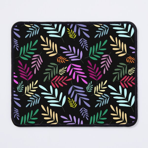 Item preview, Aesthetic colourful leafy seamless pattern. designed and sold by Chicas-wonder.