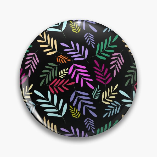 Item preview, Aesthetic colourful leafy seamless pattern. designed and sold by Chicas-wonder.