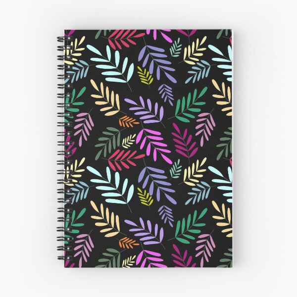 Item preview, Aesthetic colourful leafy seamless pattern. designed and sold by Chicas-wonder.