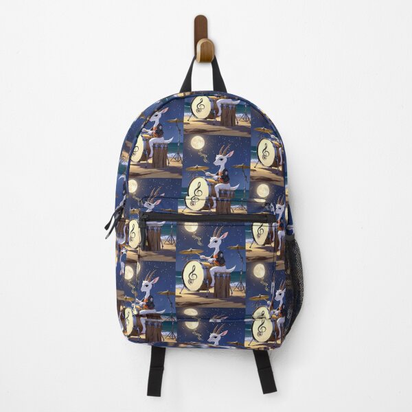 Item preview, White threshing gazelle under the stars designed and sold by Artbellachi.