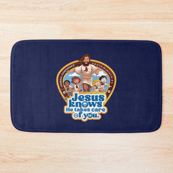 Item preview, World Adventurer Day 2024 - Jesus knows. He takes care of you - Adventist designed and sold by vinxChosen.