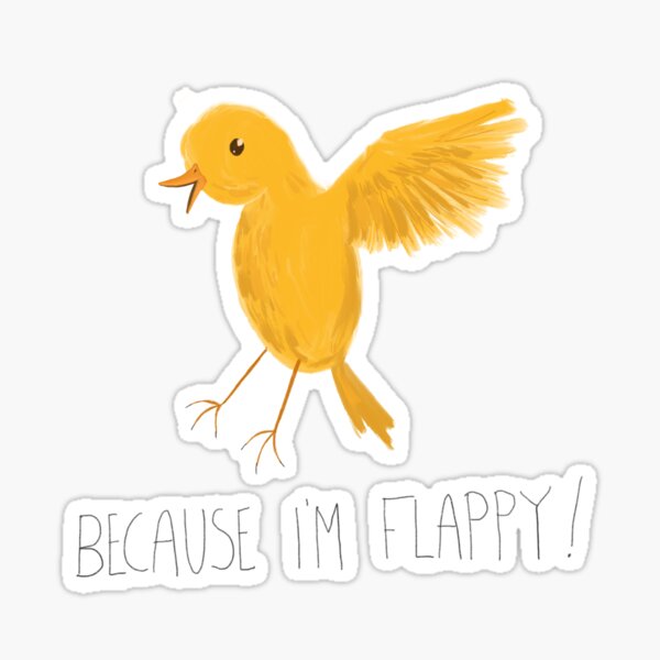 Flappy Bird Sticker for Sale by CurbsideDeli