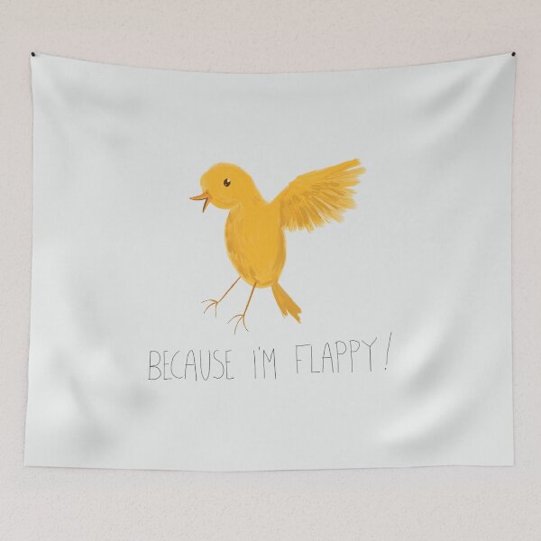 Item preview, Because I’m flappy! designed and sold by Matt Corrigan.